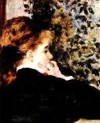 Pierre Renoir Pensive Spain oil painting artist